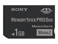 Sony 1 GB Memory Stick PRO Duo Flash Memory Card MSMT1G