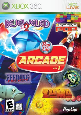 PopCap Arcade Vol. 1 (Bejeweled 2, Astro Pop, Feeding Frenzy, Zuma)