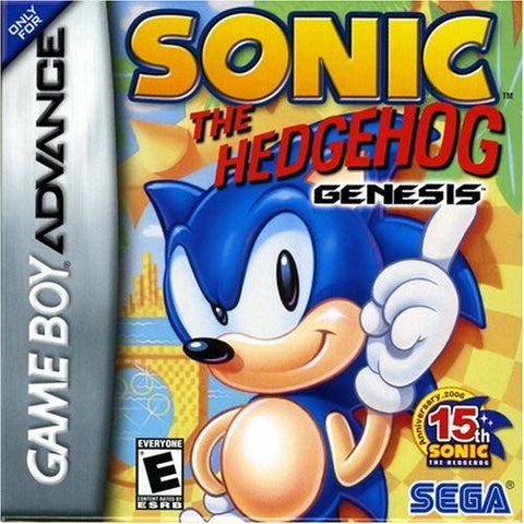 Sonic the Hedgehog Genesis - Nintendo Game Boy Advance