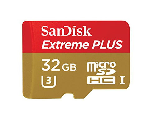 SanDisk Extreme PLUS 32GB microSDXC UHS-I/U3 Card