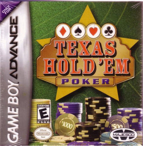 Texas Hold 'Em Poker - Nintendo Game Boy Advance