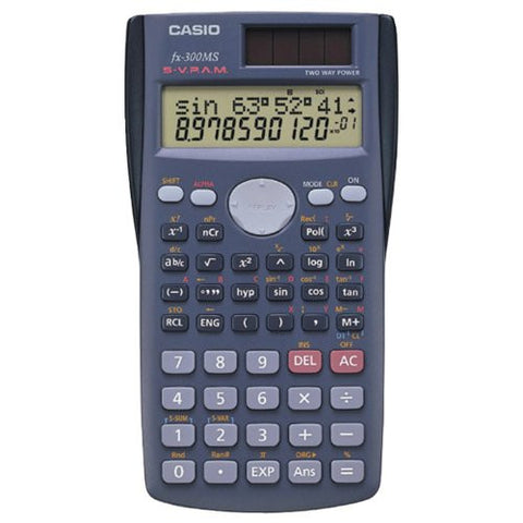 Casio FX-300MS Scientific Calculator Black