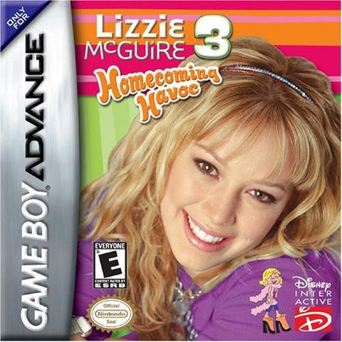 Lizzie McGuire 3 - Nintendo GameBoy Advance