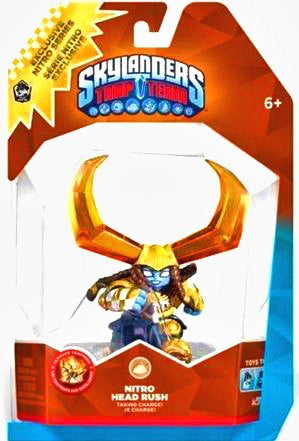 Skylanders Trap Team Nitro Head Rush Exclusive Figure Pack