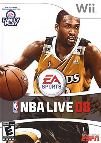 NBA Live 08 - Nintendo Wii