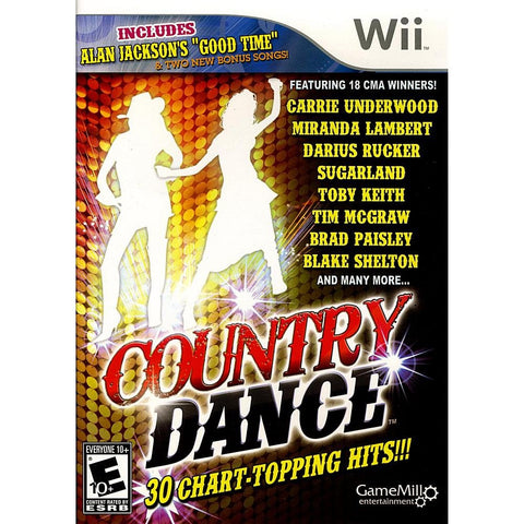 Country Dance: 30 Chart-Topping Hits For Nintendo Wii