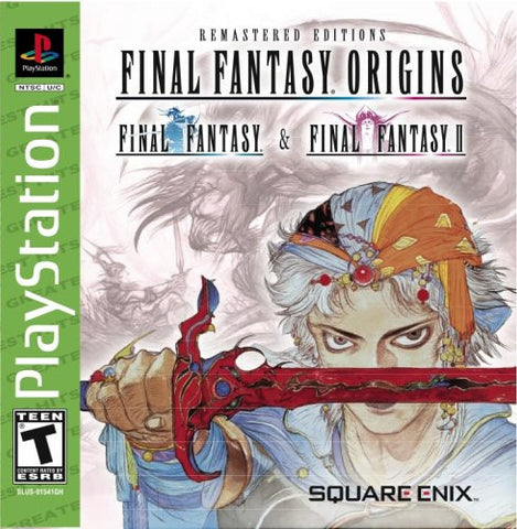 Final Fantasy Origins Final Fantasy I & II Remastered Editions PlayStation