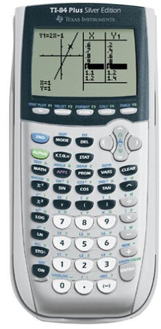 Texas Instruments TI-84 Plus Silver Edition Graphing Calculator Silver