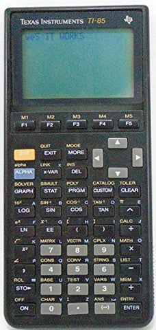 Texas Instruments TI-85 Advanced Graphing Scientific Calculator