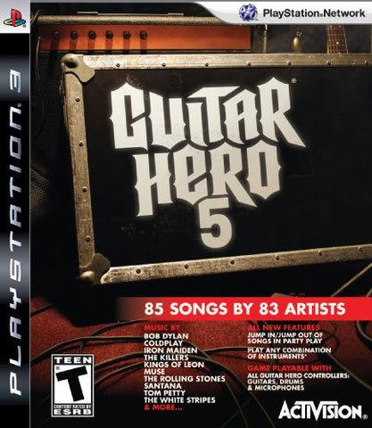 Guitar Hero 5 (Game Only) - Playstation 3