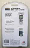 1 X Blue Silicone Calculator Skin (Fits TI-84 Plus and TI-84 Plus SE)