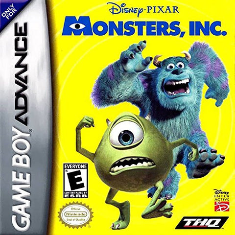 Monsters Inc - Nintendo Game Boy Advance