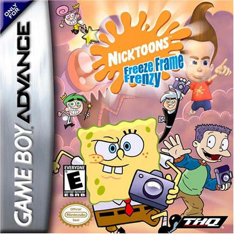 Nicktoons Freeze Frame Frenzy - Gameboy Advance