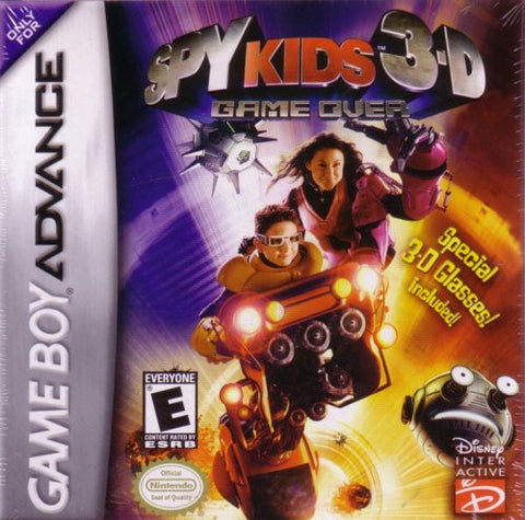 Spy Kids 3-D: Game Over - Nintendo Game Boy Advance