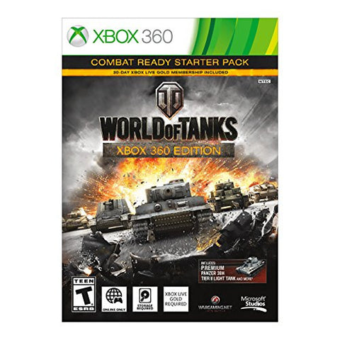 World Of TANKS Microsoft Xbox 360