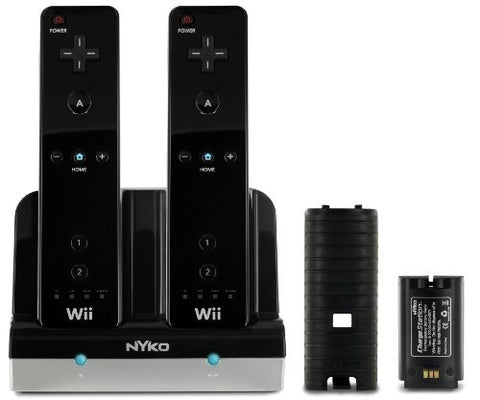 Nyko Charge Station for Wii/Wii U Black