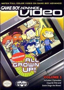 GBA Video All Grown Up! Vol 1 - Nintendo Gameboy Advance