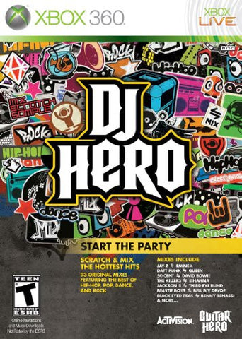 DJ Hero Stand Alone Software Xbox 360