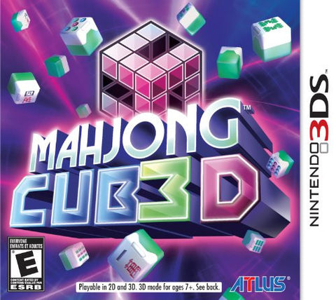 Mahjong CUB3D - Nintendo 3DS