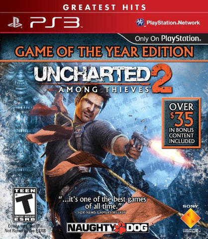 UNCHARTED 2: Among Thieves - Game of The Year Edition - Playstation 3