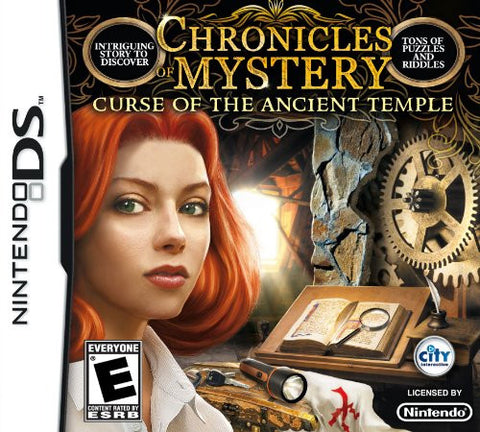 Chronicles of Mystery: Curse of the Ancient Temple Nintendo DS