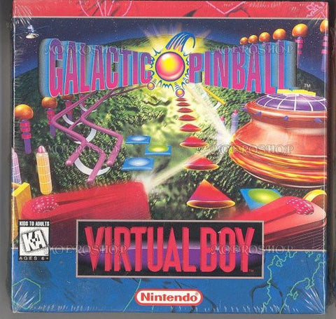 Galactic Pinball - Nintendo Virtual Boy