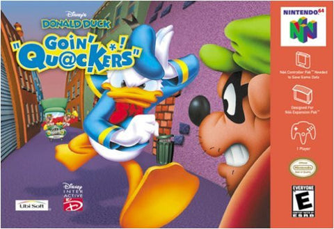 Donald Duck: Goin' Quackers - Nintendo 64