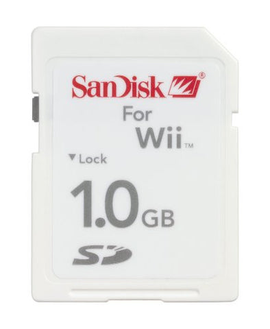 SanDisk Wii Gaming SD Memory 1 GB (retail package)