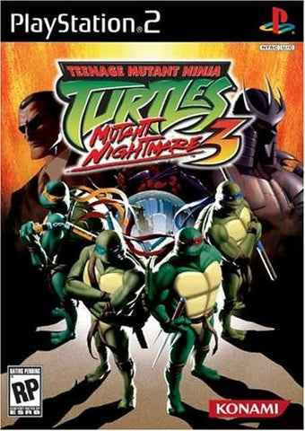 Teenage Mutant Ninja Turtles 3: Mutant Nightmare PlayStation 2