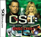 CSI: Unsolved - Nintendo DS