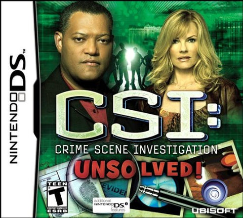 CSI: Unsolved - Nintendo DS