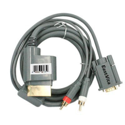 Gen Xbox 360 HD 6-FEET VGA Audio Video Cable