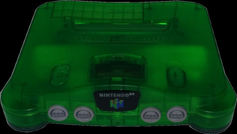 Nintendo 64 System Video Game Console Jungle Green