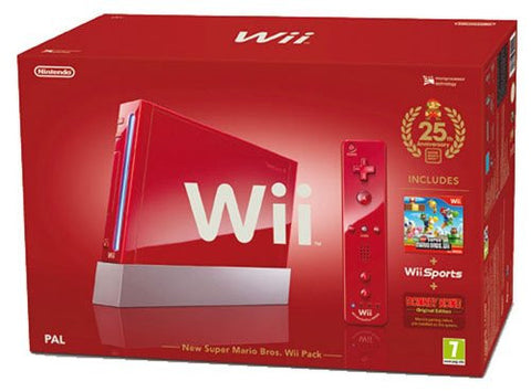 Wii Hardware Bundle Red