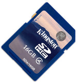 Kingston 16 GB Class 4 SDHC Flash Memory Card SD4/16GBET