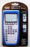 1 X Blue Silicone Calculator Skin (Fits TI-84 Plus and TI-84 Plus SE)