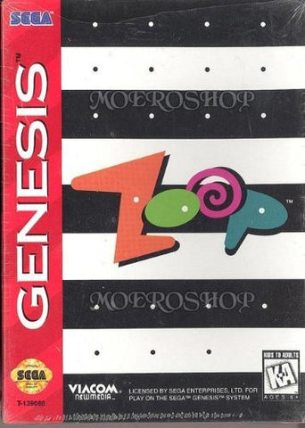 Zoop-Sega Genesis-Video Game