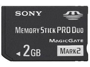 2 GB Sony PRO DUO (Mark 2) Memory Stick for PSP