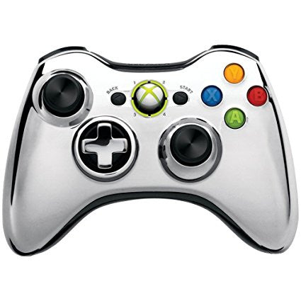 Xbox 360 Wireless Controller Chrome Silver