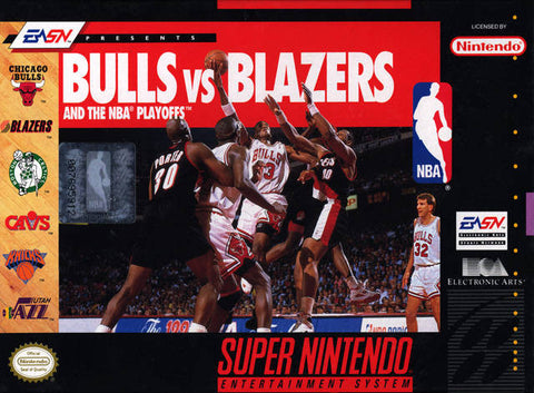 Bulls vs Blazers -Super Nintendo