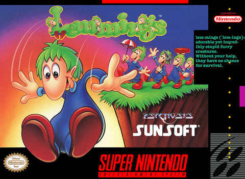 Lemmings - Nintendo SNES