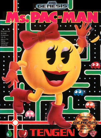 Ms Pac-Man - Sega Genesis