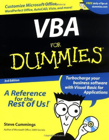 VBA For Dummies (For Dummies (Computers))