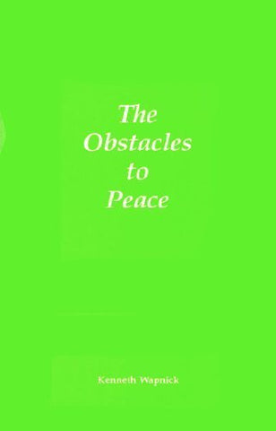 The Obstacles to Peace