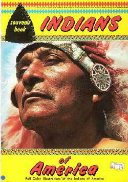 Indians of America Souvenir Book; Full Color Illustrations of the Indians of America