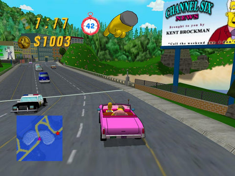 The Simpsons Road Rage - Nintendo GameCube