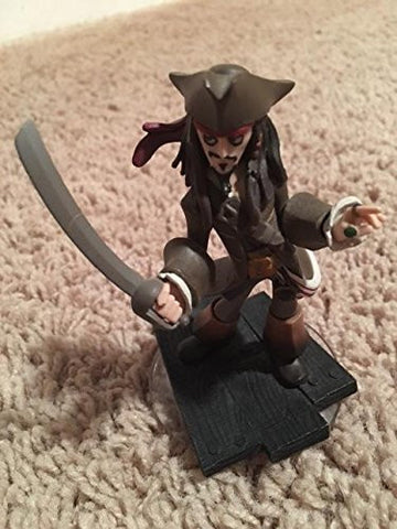 Captain Jack Sparrow Disney Infinity Figure (Loose, No Card)