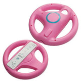 eForBuddy Mario Kart Racing Steering Wheel for Nintendo Wii Remote, Pink