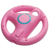 eForBuddy Mario Kart Racing Steering Wheel for Nintendo Wii Remote, Pink