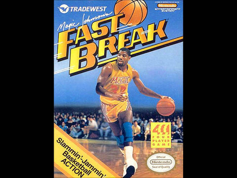 Magic Johnson's Fast Break - Nintendo NES